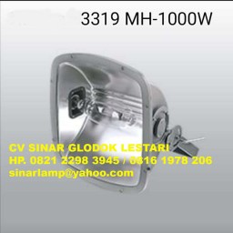 Kap Lampu Sorot Metal Halide 1000 watt